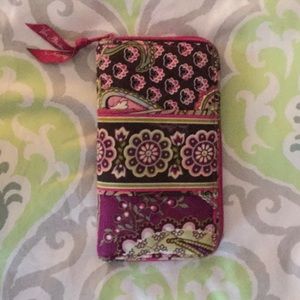 Vera Bradley accordion wallet